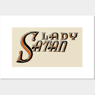 Lady Satan Posters and Art